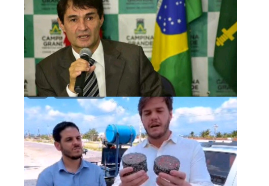 Prefeito de Campina Grande Bruno Cunha Lima e deputado federal Romero Rodrigues.